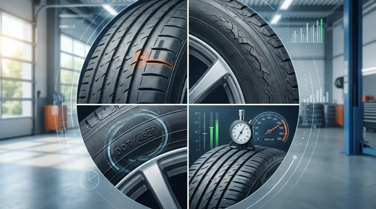 【結論】タイヤ交換時期の目安は4つの基準で判断できる