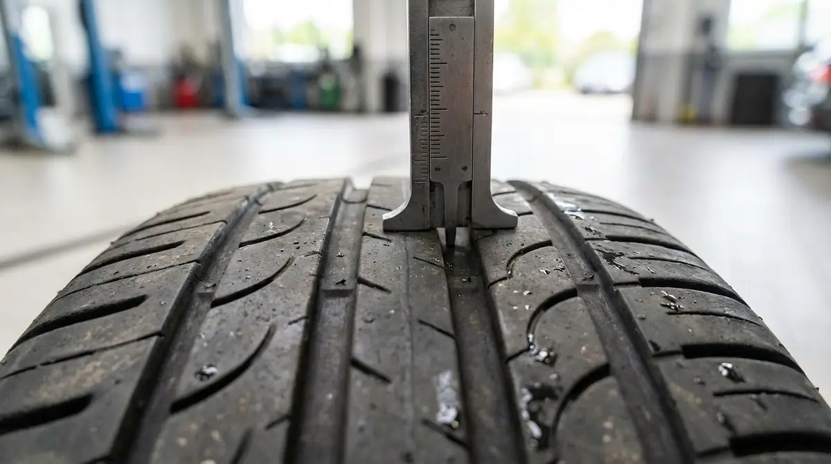 判断基準③残り溝の深さ｜3mm以下は交換時期の目安