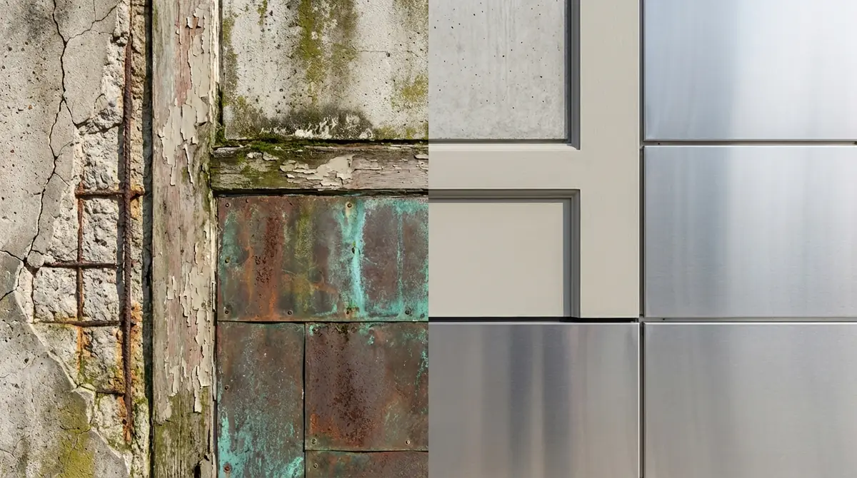 判断基準④外観の劣化サイン｜見た目でわかる交換目安