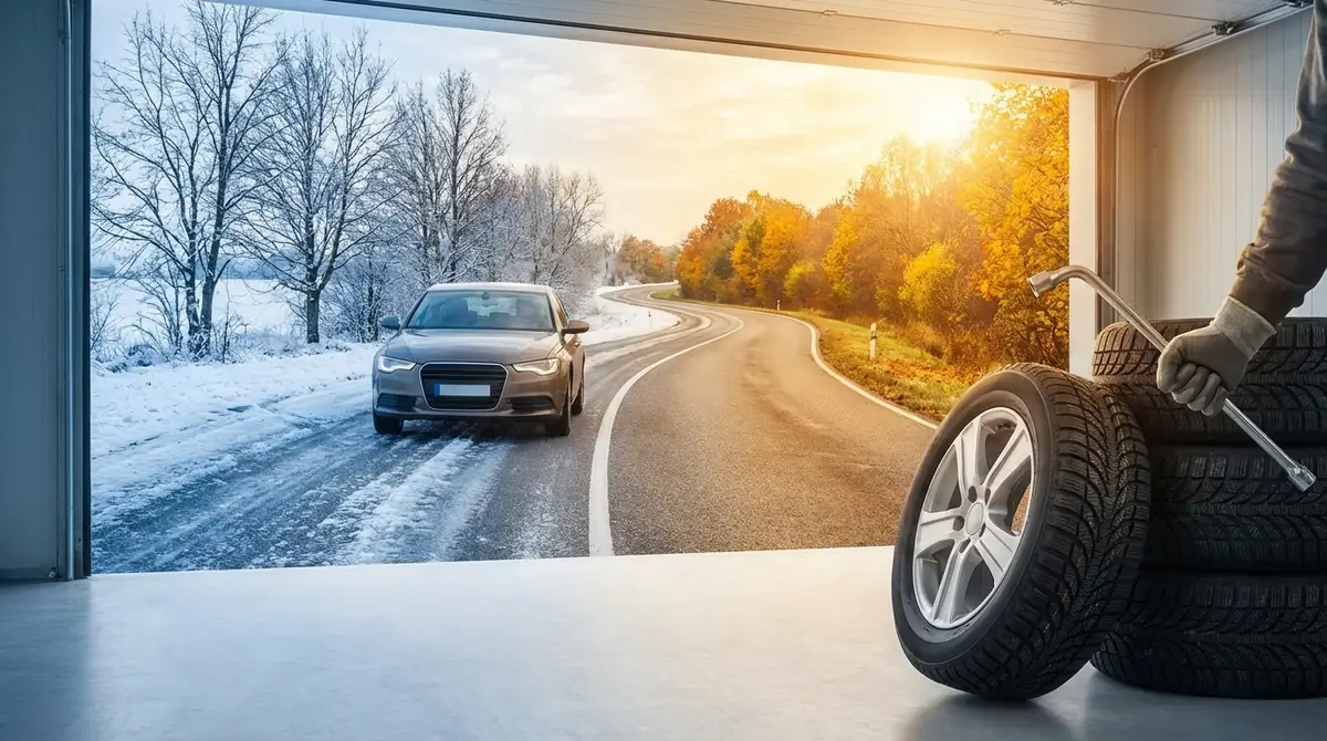 スタッドレスタイヤの交換時期と目安【季節別】