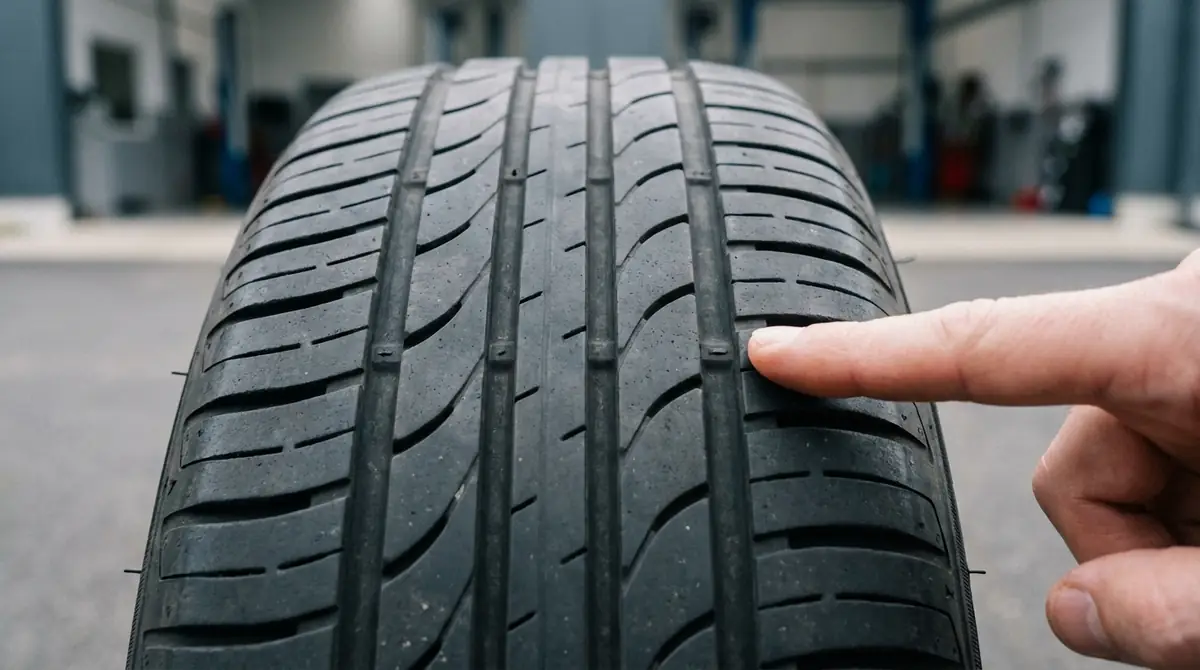 スリップサインの位置と見方【写真でわかる】