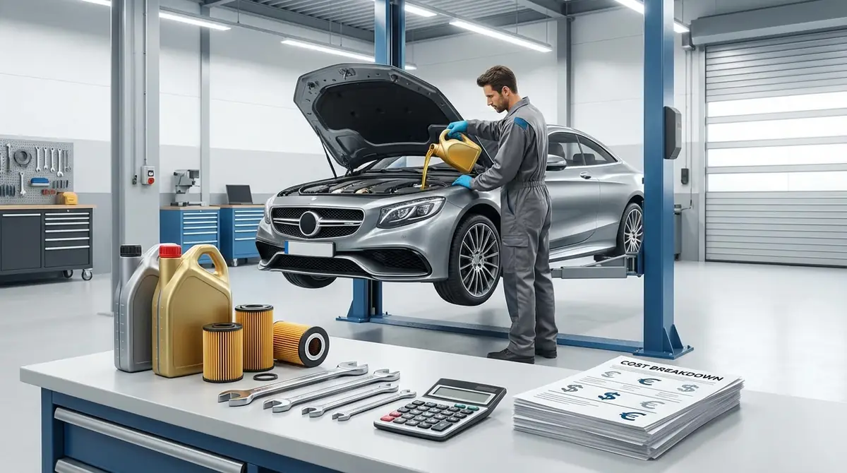 オイル交換費用の内訳｜オイル代と工賃の相場