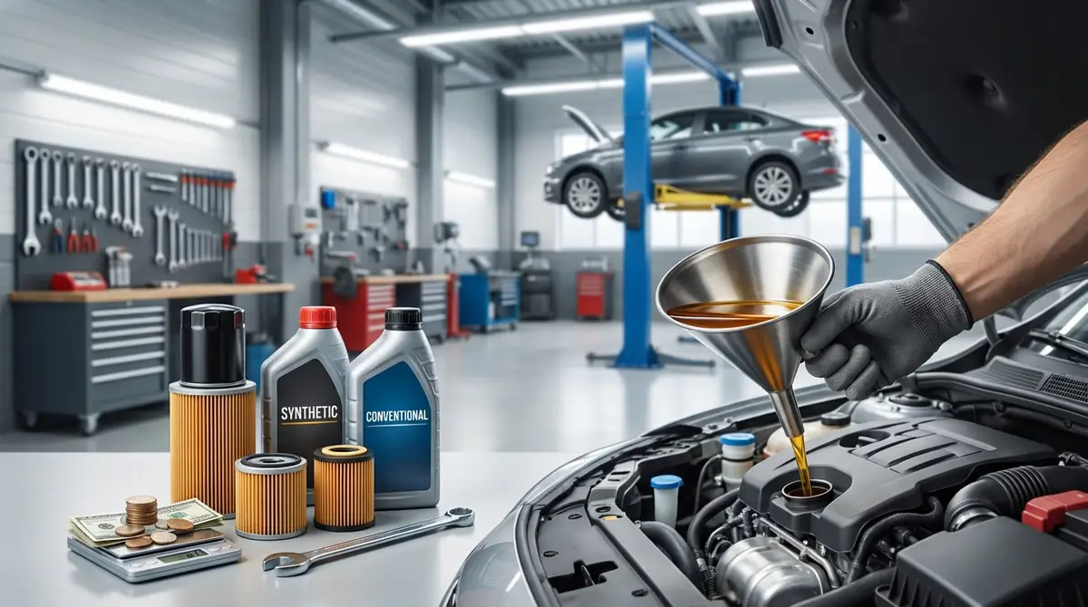 オイル交換の費用が変わる5つの要因