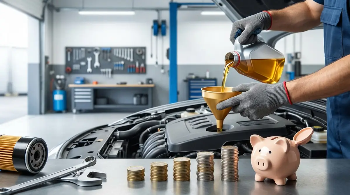 オイル交換の費用を安くする5つの方法