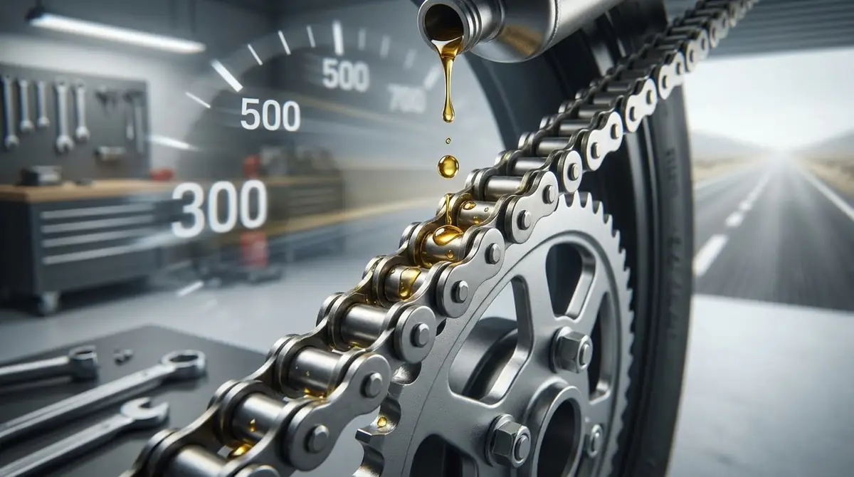 【結論】バイクチェーンの注油頻度は300〜500kmごとが基本