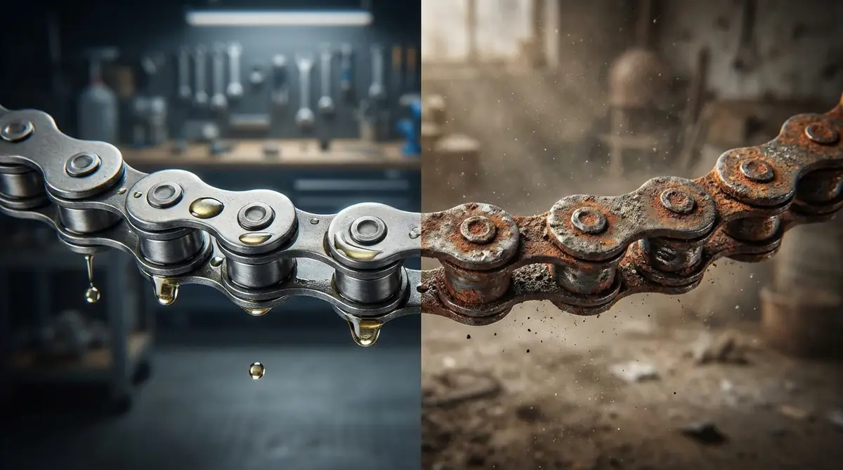 なぜ注油が必要？チェーンオイルの役割と怠った場合のリスク