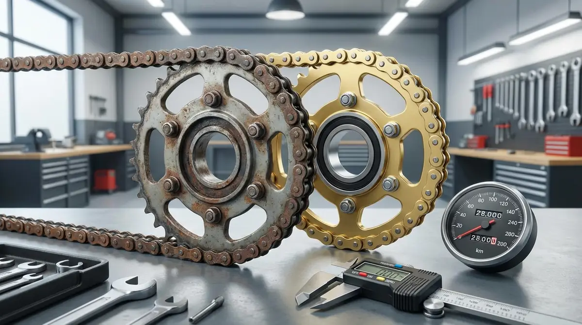 【結論】バイクチェーンの交換時期は15,000〜30,000kmが目安