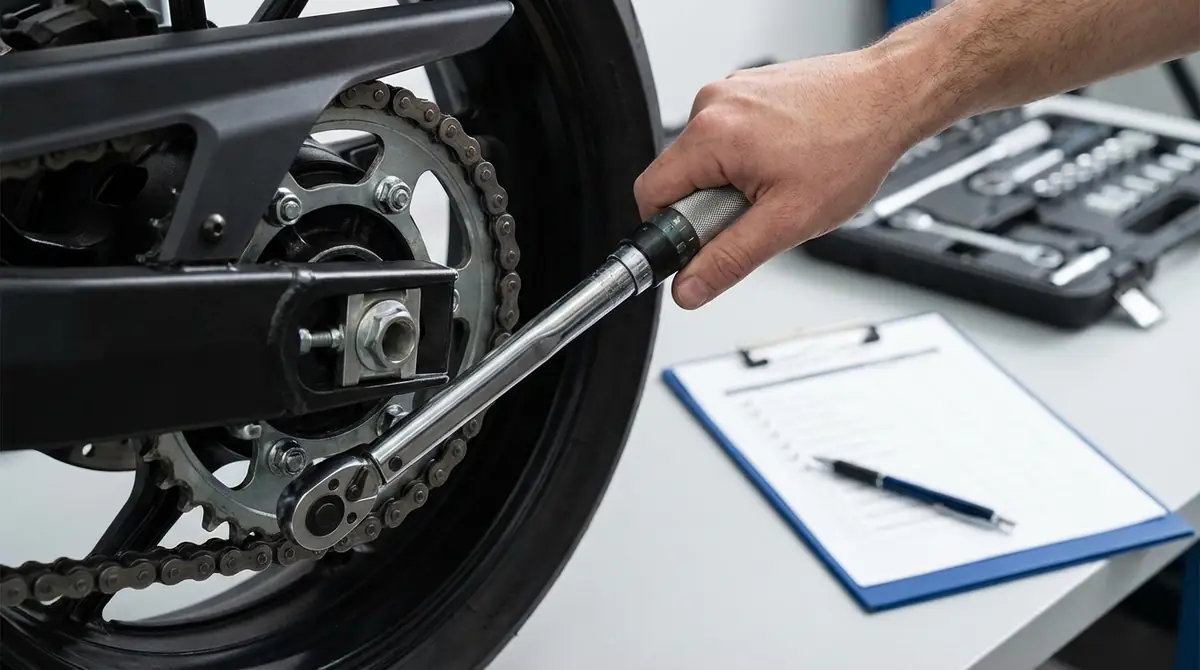 チェーン張り調整後の確認チェックリスト