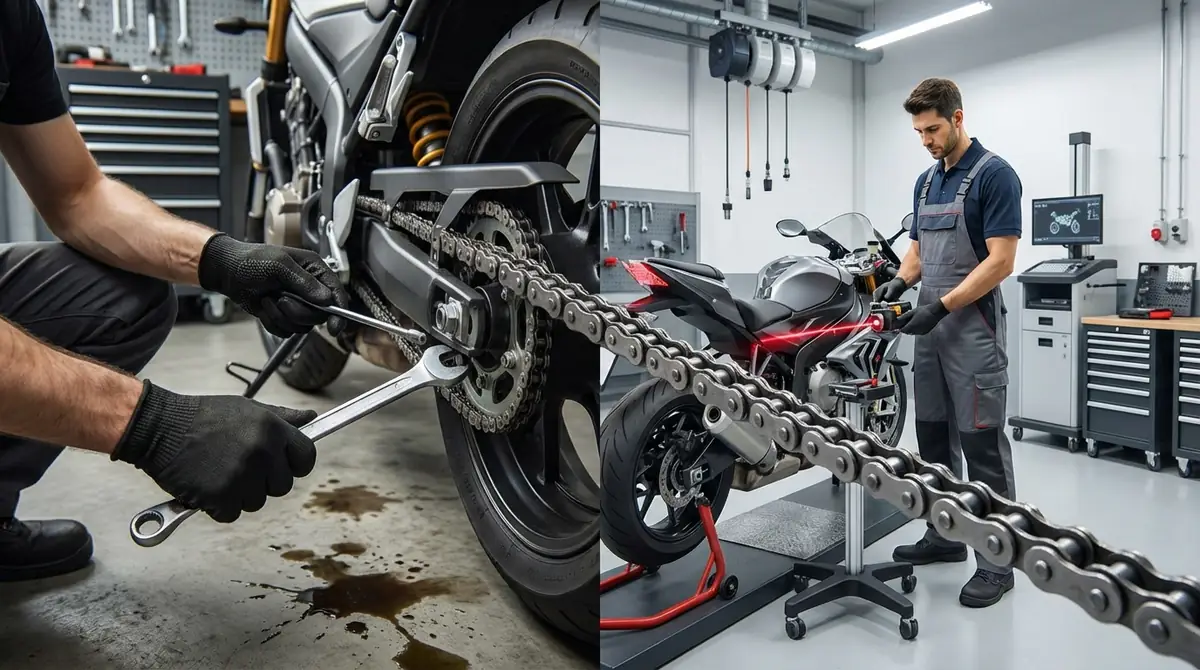 自分でチェーン張り調整 vs ショップ依頼｜どちらを選ぶべき？