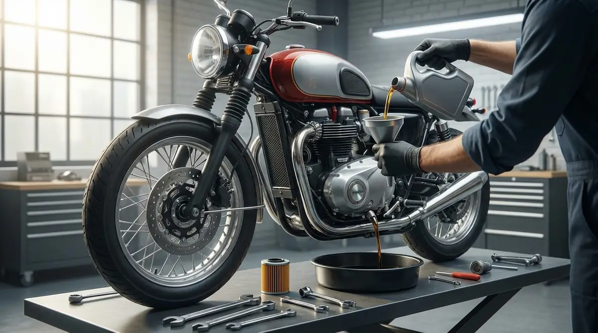 【実践】バイクのオイル交換やり方7ステップ｜写真付き手順解説