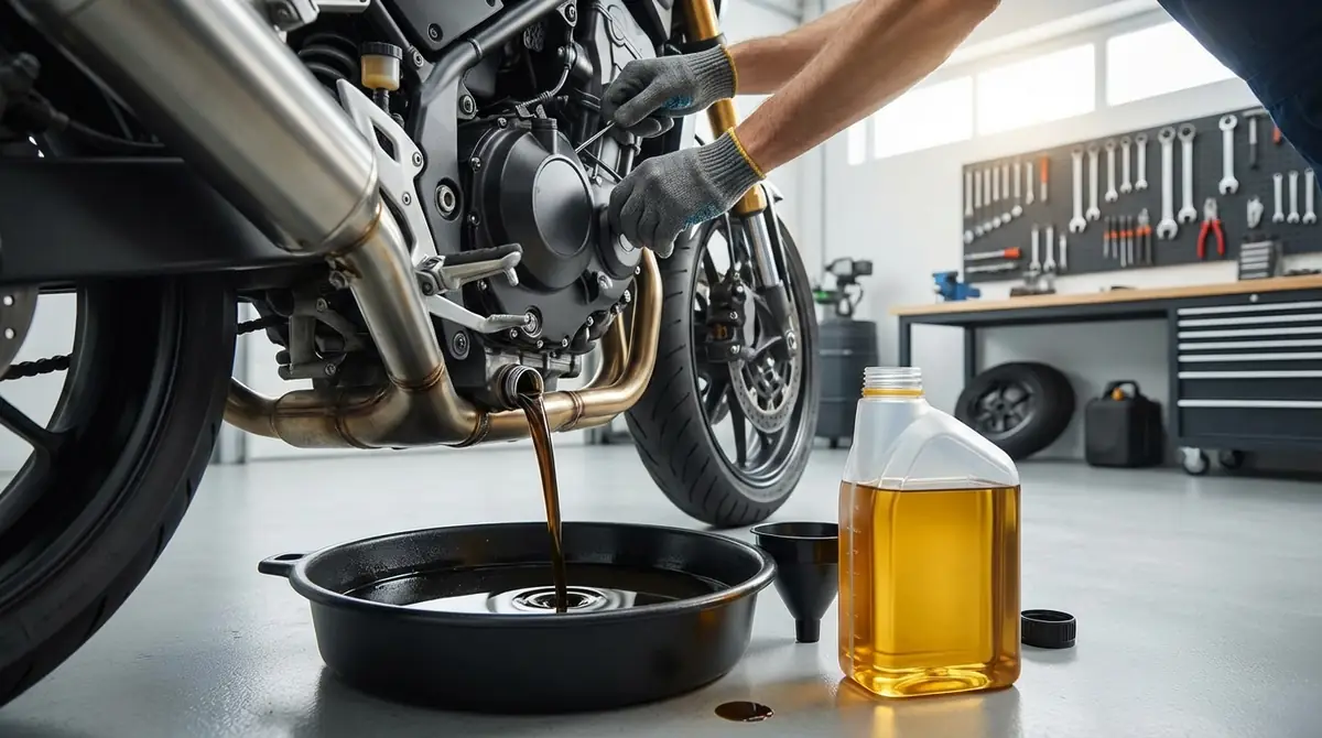 バイクのオイル交換はなぜ必要？適切な交換時期の目安