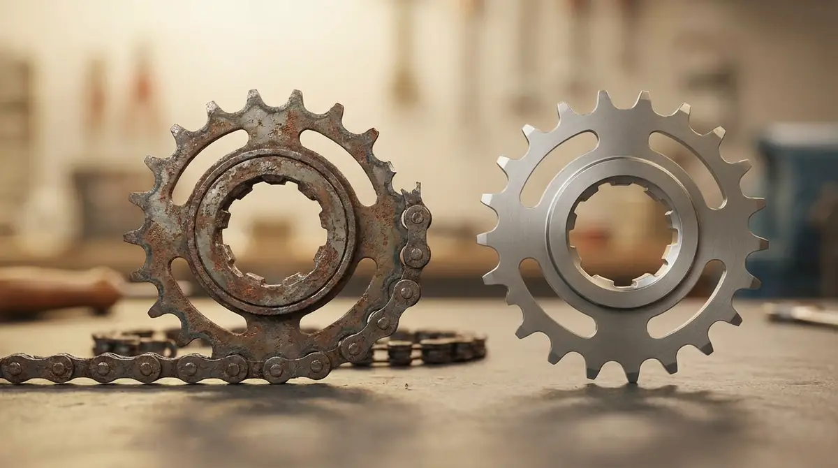 スプロケット交換を放置するリスク