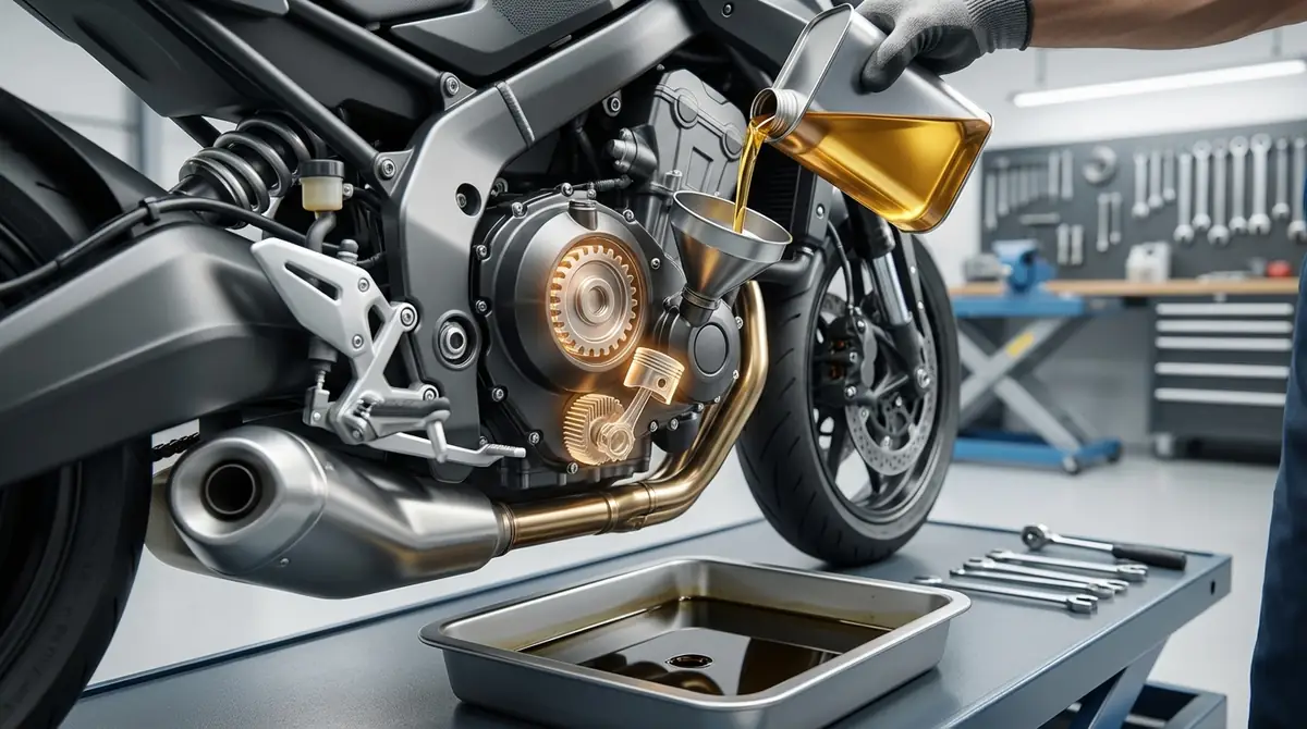 なぜバイクはオイル交換が必要？3つの理由を解説