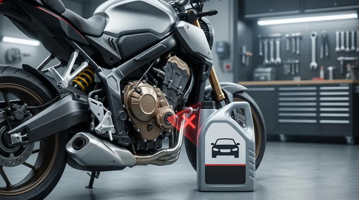 【結論】バイクに車用オイルは基本的に使えない