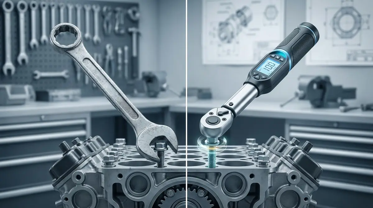 トルクレンチとは？普通のレンチとの違いと必要性