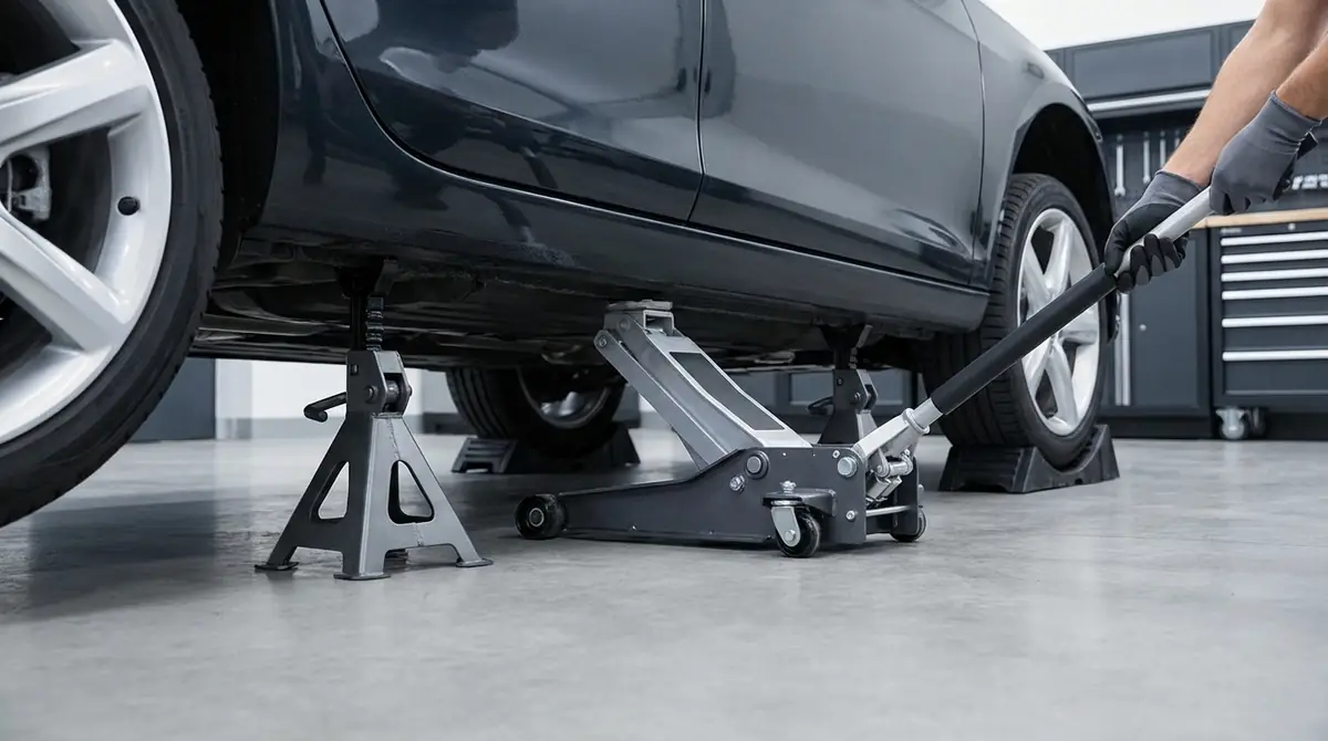 ジャッキの正しい使い方｜安全な3つの鉄則と基本手順