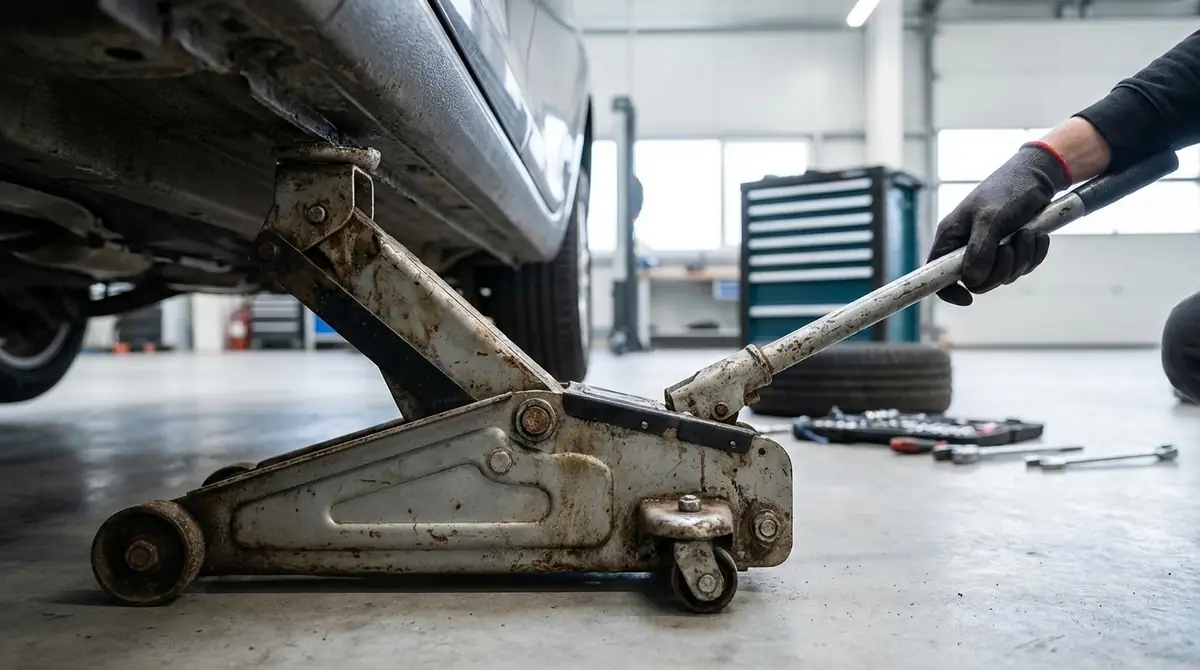 ジャッキが動かない？よくあるトラブルと対処法