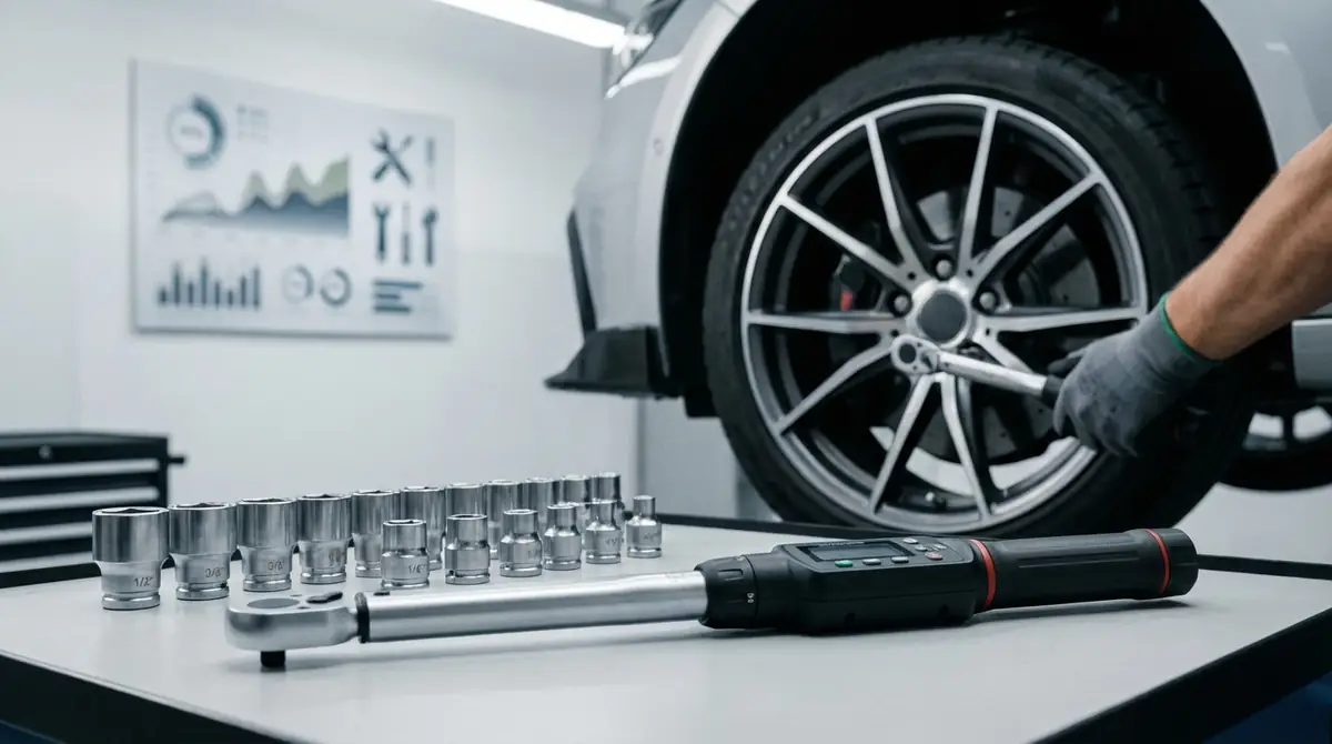 タイヤ交換に必要なトルク値と差込角サイズ【早見表付き】