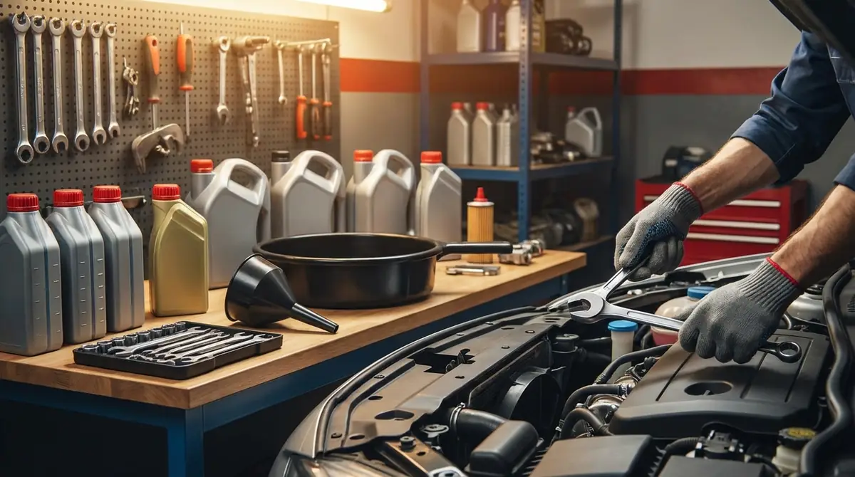 オイル交換DIYの作業手順と道具の使用タイミング