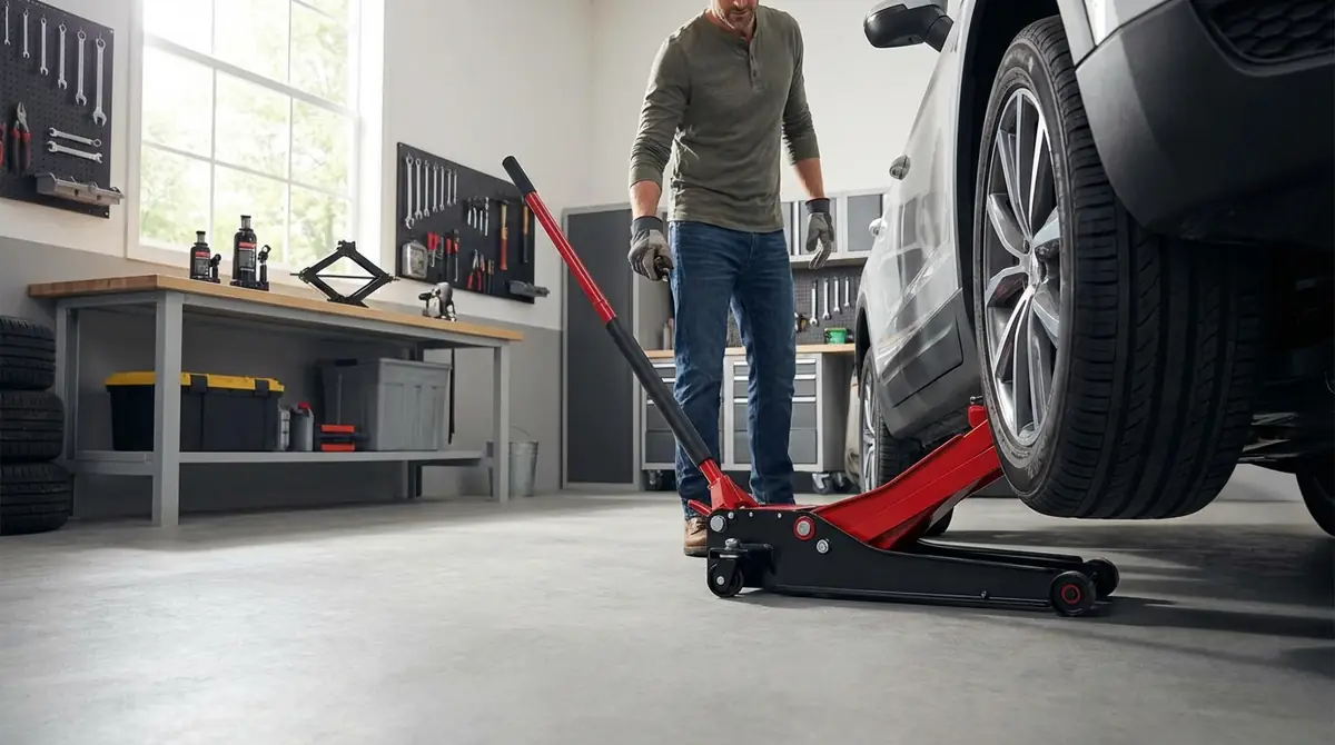 ジャッキの種類と特徴｜DIYにフロアジャッキを選ぶべき理由