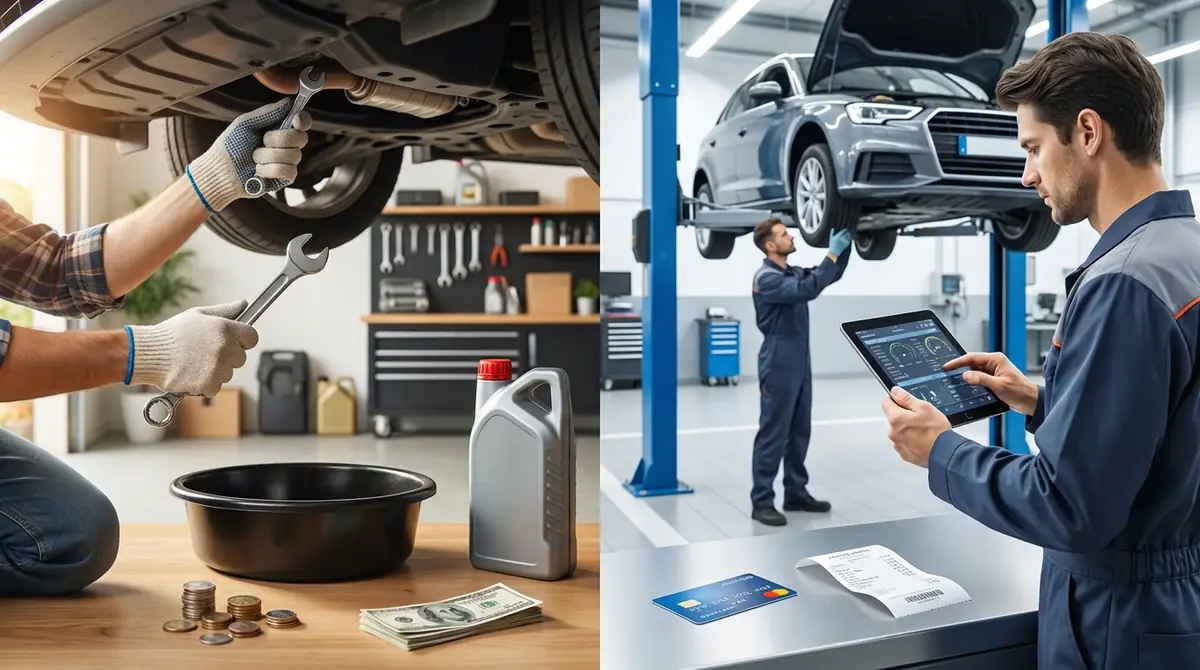 オイル交換の費用比較｜DIY vs 店舗どっちがお得？