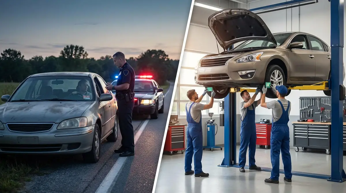 車検が切れたらどうなる？罰則と正しい対処法