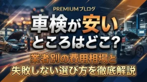 車検が安いところはどこ？業者別の費用相場と失敗しない選び方を徹底解説