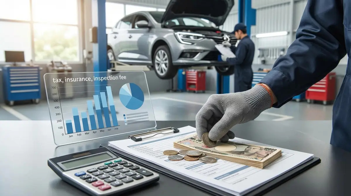 ユーザー車検の費用目安｜法定費用の内訳
