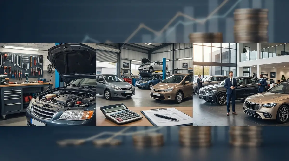 ユーザー車検・格安車検・ディーラー車検の費用を比較