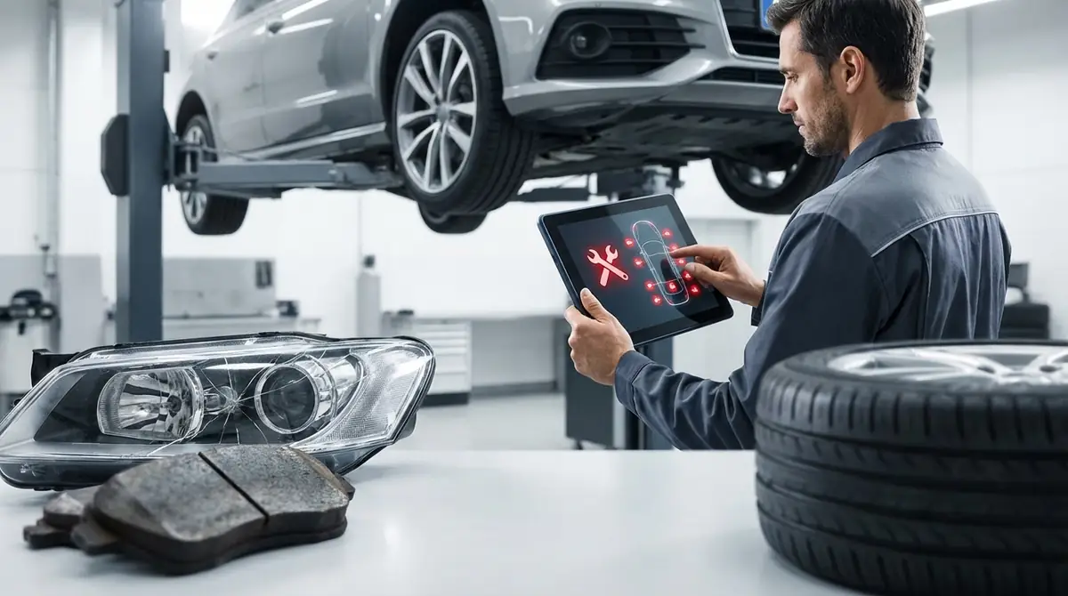 【結論】車検に通らない原因TOP5｜不合格になりやすい項目一覧