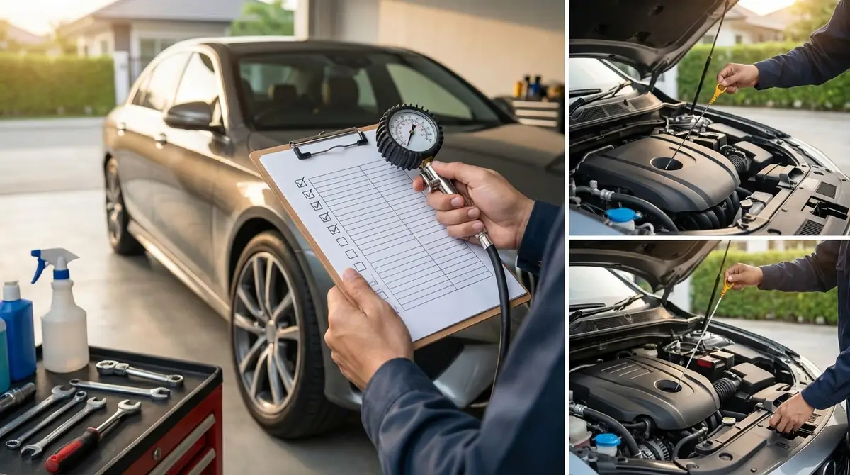 車検前にできるセルフチェックリスト｜自分で確認できる項目