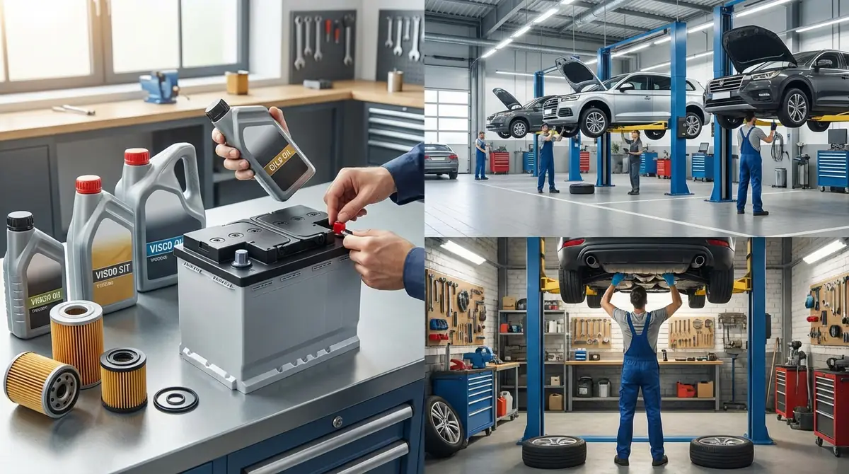 バッテリー・オイルの選び方と交換場所の比較