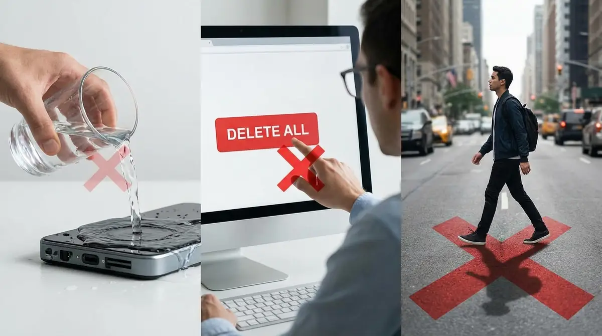 絶対にやってはいけない3つのNG行動