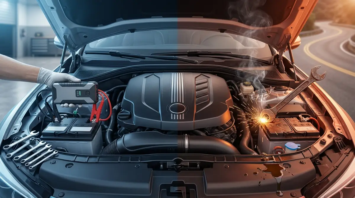 エンジンがかからない時の応急処置と絶対やってはいけないNG行動