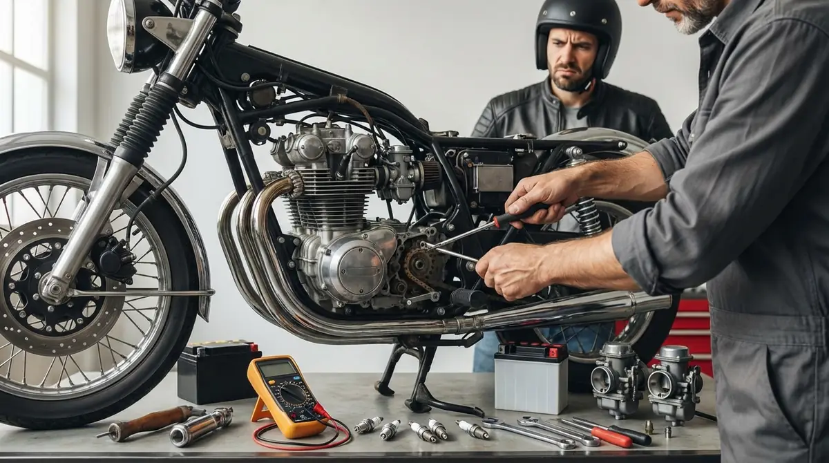 バイクのエンジンがかからない原因TOP5