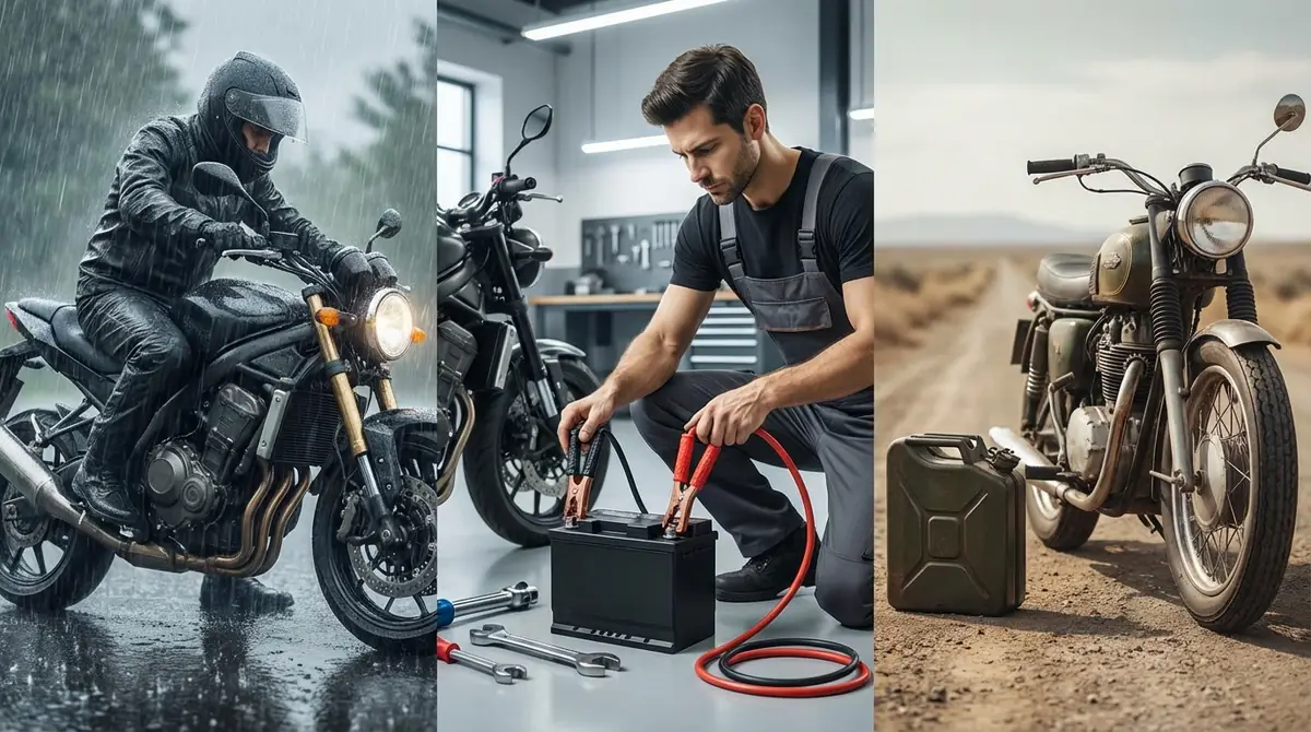 【状況別】バイクのエンジンがかからないよくあるパターン