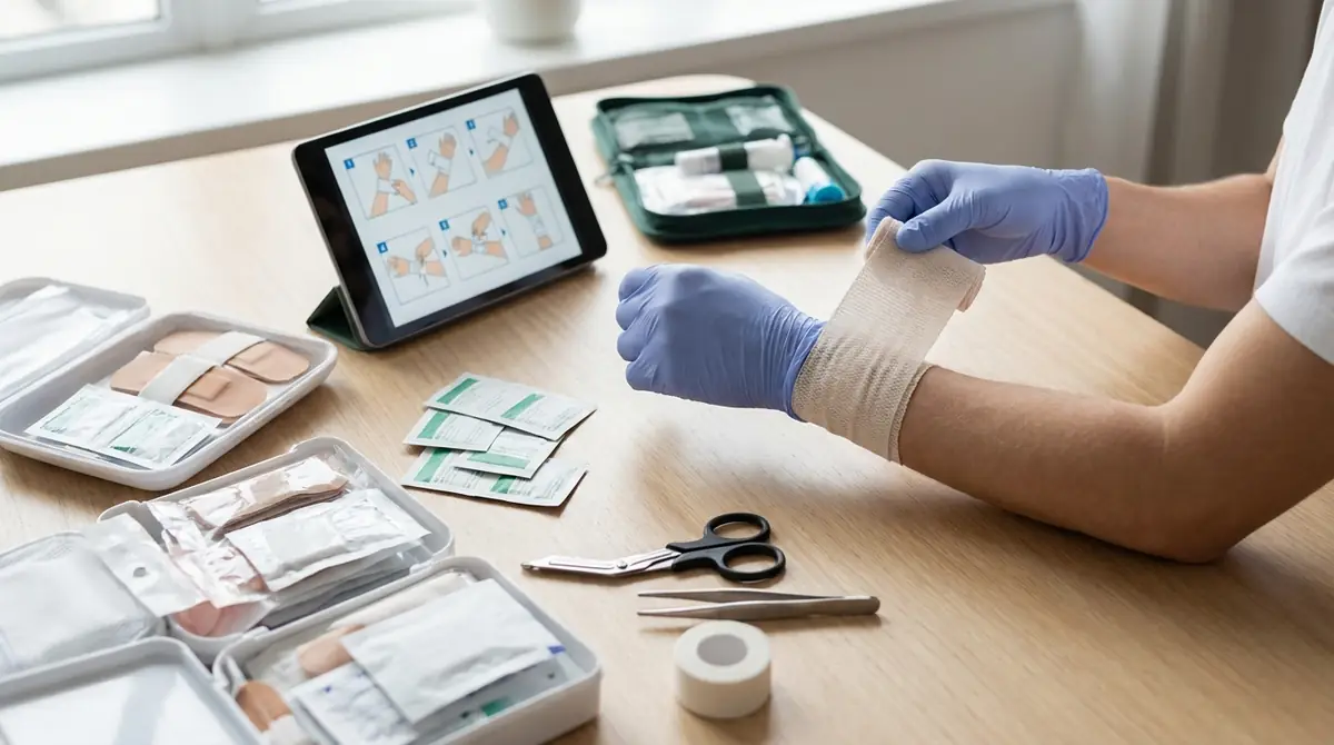 自分でできる応急処置と手順