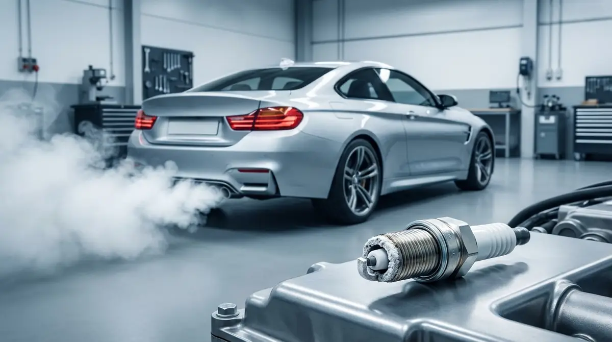 プラグが白く焼ける・高温化する