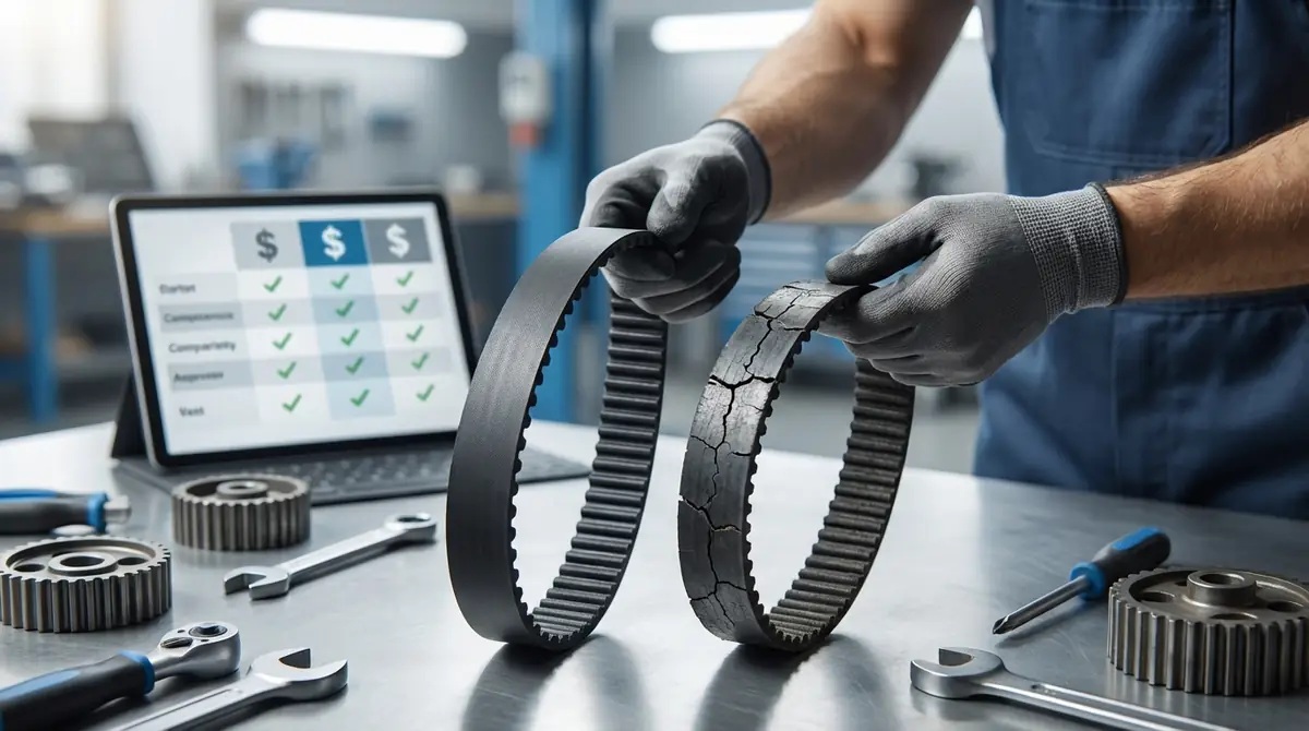 ベルト交換の費用相場と修理依頼先の選び方