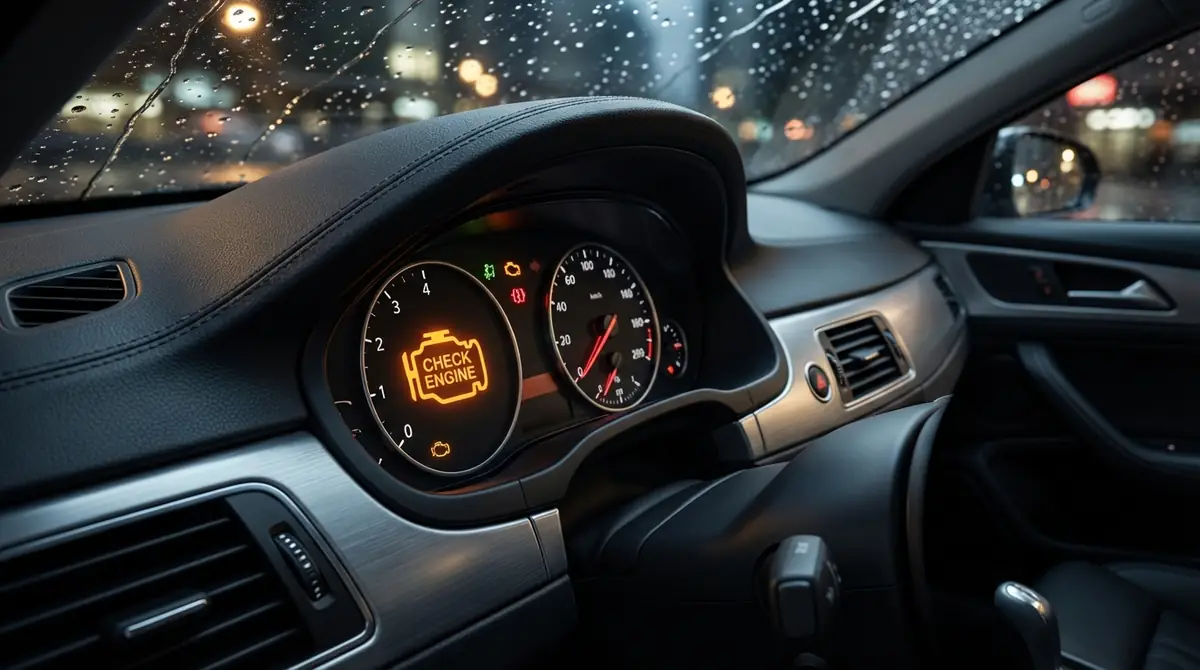 エンジン警告灯が点灯する原因10選【緊急度別に解説】