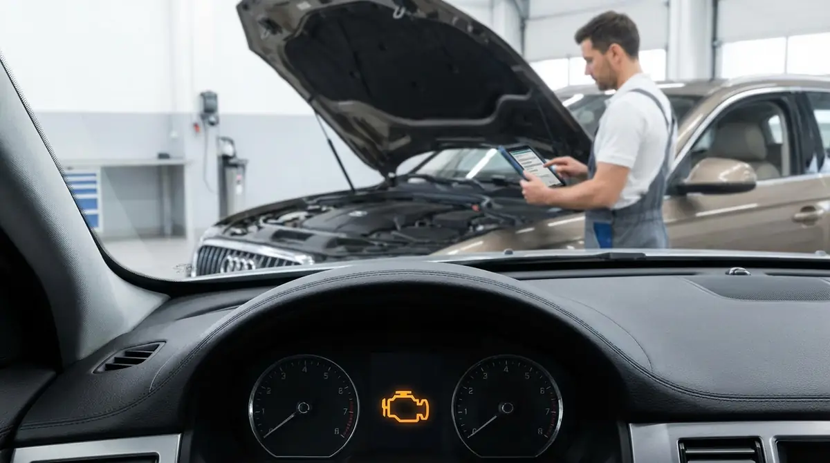 エンジン警告灯の修理費用相場と依頼先の選び方