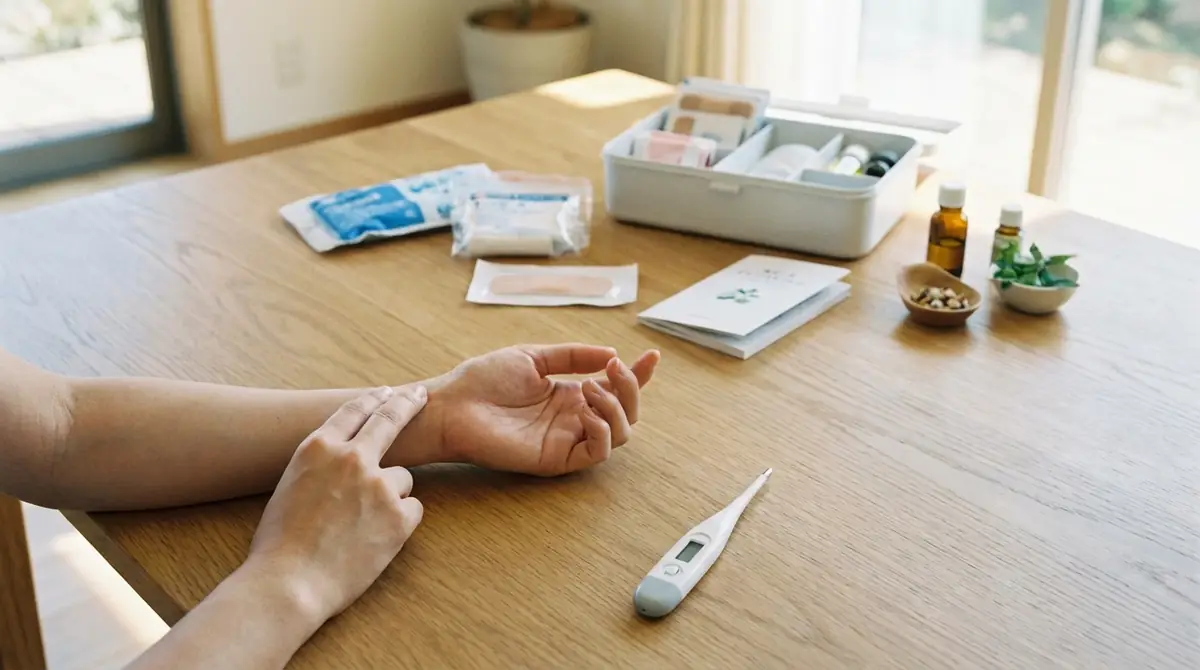 自分でできるセルフチェックと応急処置