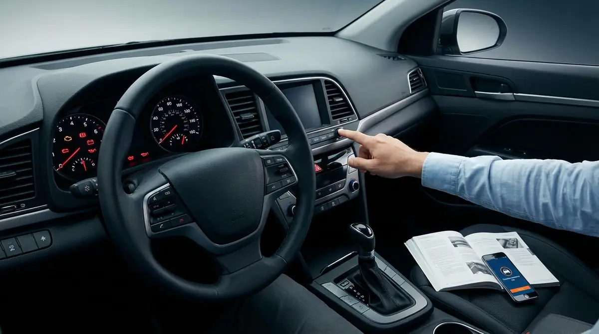 警告灯が点灯したときの正しい対処法【5ステップ】