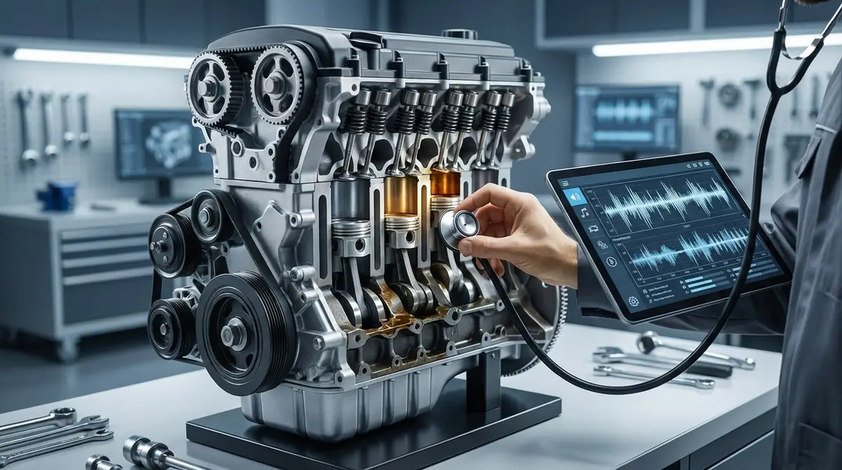 【症状別】エンジンのカラカラ異音の原因を特定する方法