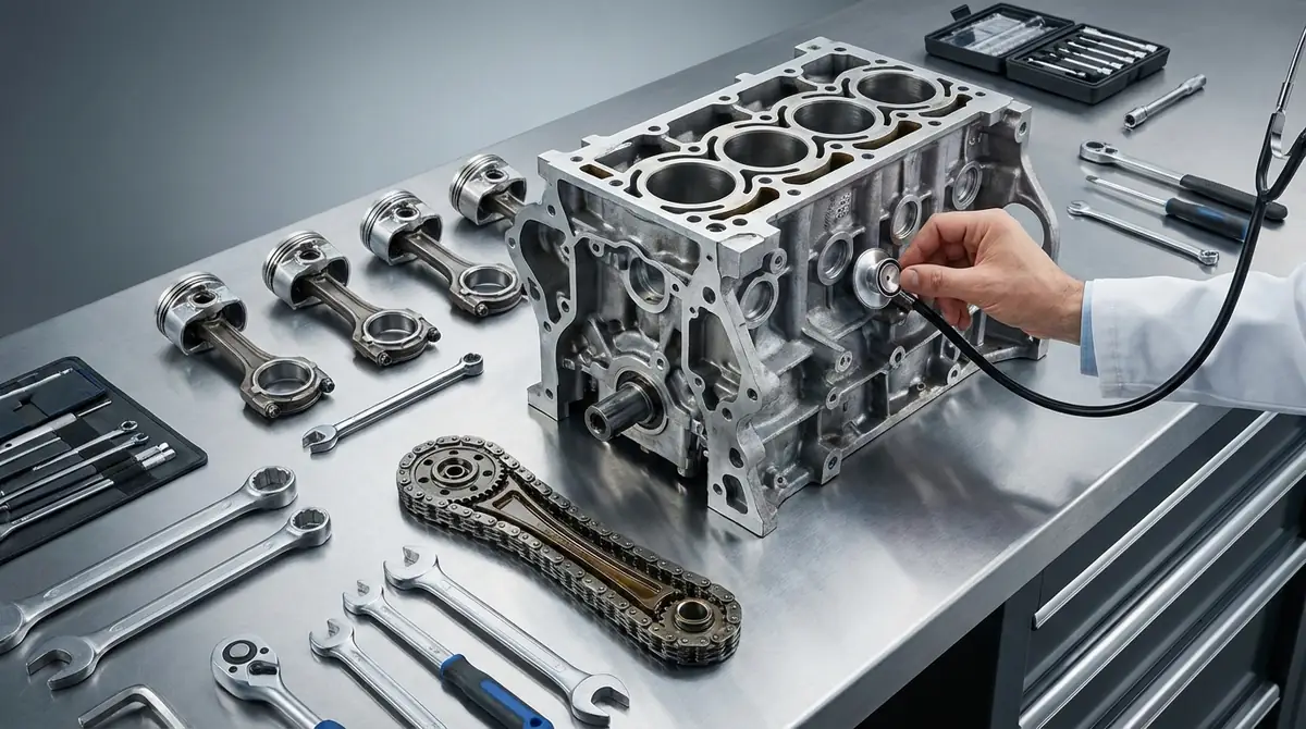 エンジンのカラカラ異音を引き起こす原因を詳しく解説